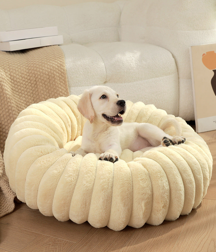 Plush Donut Bed